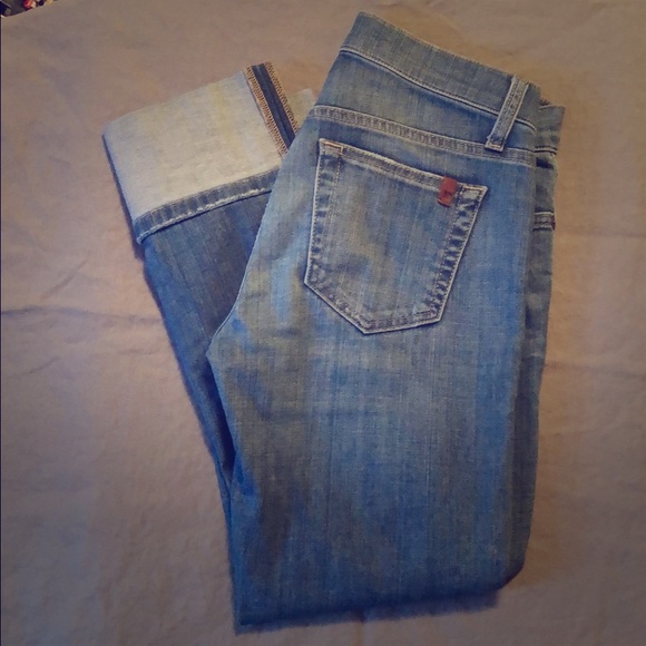 Joe's Jeans Denim - Joe’s Jeans - Cuffed crop light wash jeans size 24